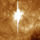 Illustration for article titled Enormous Solar Flare Set Will Cause Massive Communication Disruptions Tonight